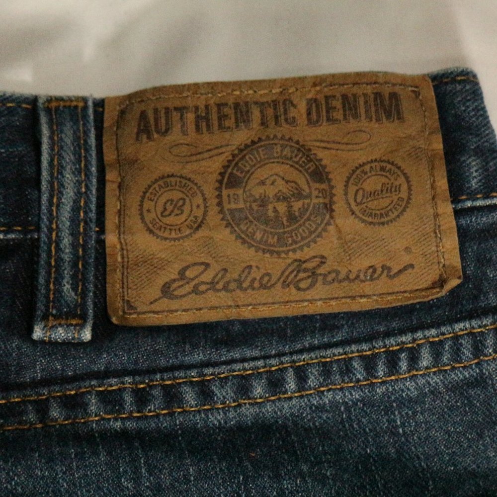 EDDIE BAUER Original Straight Leg Jeans Mens Sz 40x30 - Picture 9 of 9